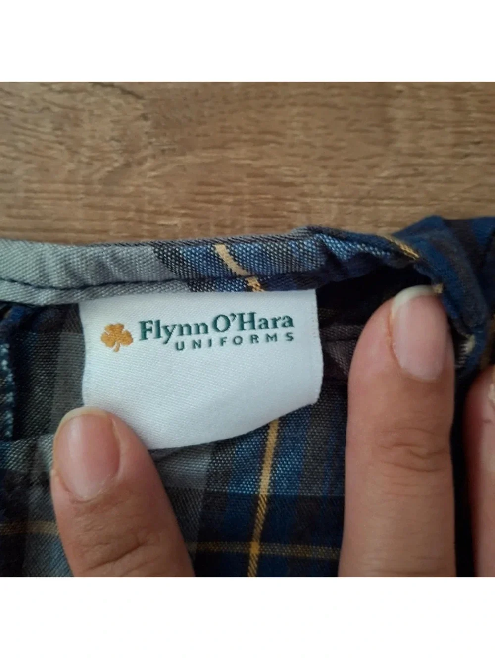 FlynnO’Hara Girls Plaid School Uniform Jumper – Navy & Gray Pleated Dress, 4t